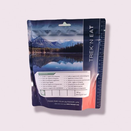 Pate bolognaise begetarienne lyophilisé