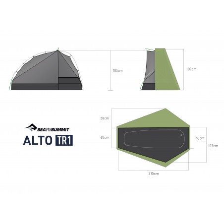 Tente Alto TR1 Sea to Summit