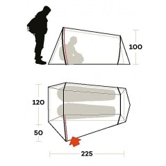 Tente Lightent Pro 2 places olive green