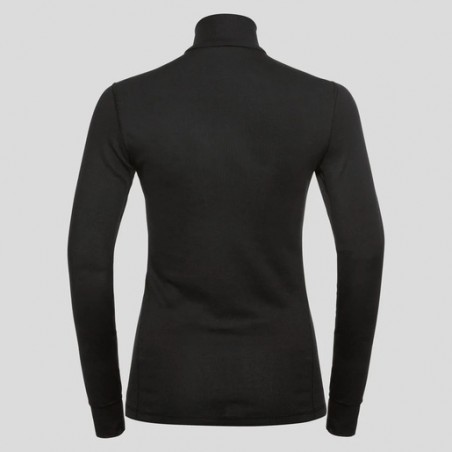ACTIVE WARM T-shirt à col montant zippé pour femme