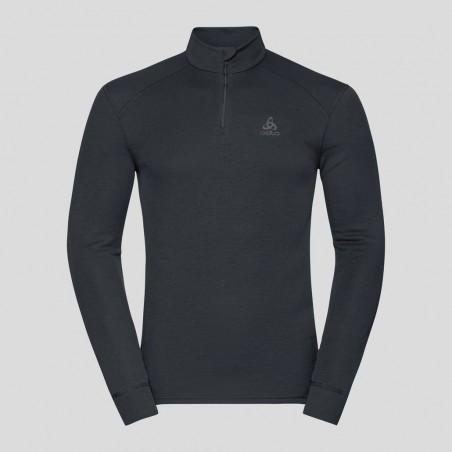 ACTIVE WARM T-shirt à col montant zippé pour Homme