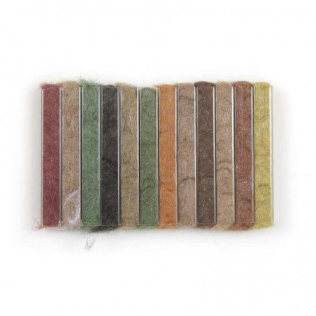 Quick Dubbing 12 Coloris Castor UV Mouches de Charette