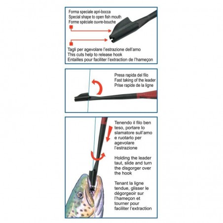 Dégorgeoir Tubetech Stonfo haute qualité pour pêche catch and release