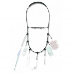 Stonfo Lanyard de pêche ultraléger avec clips inox – 105 cm