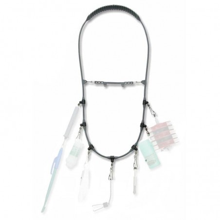 Stonfo Lanyard de pêche ultraléger avec clips inox – 105 cm