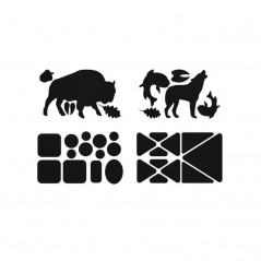 GA Tenacious Tape Gear Patches Wildlife