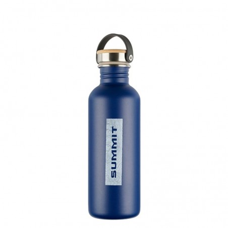 Gourde Inox 1L Summit Pole | Légère, bouchon bambou