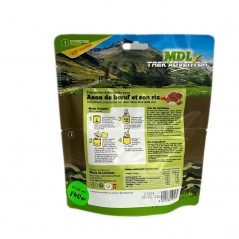Axoa de Bœuf et son Riz déshydraté 140g - Repas complet randonnée MDL