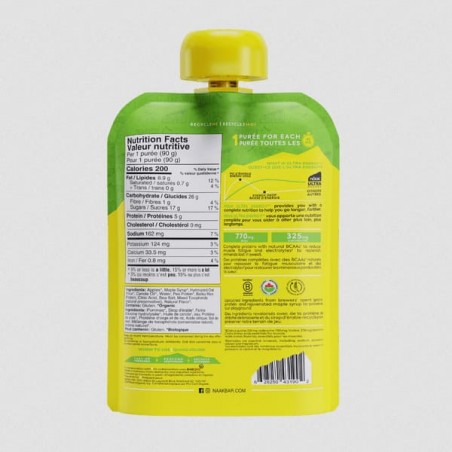 Purée énergétique Näak Ultra Energy™ – Pomme & Sirop d’Érable