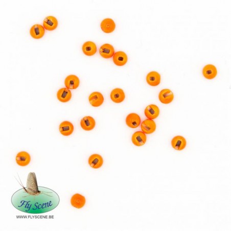 Perles de couleur en Tungstène fendues - 25 pièces Fly Scène