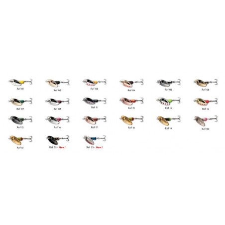 Cuiller tournante ARS-Spinner 3.5gr Smith