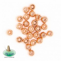 25-PERLES TUNGSTENES CONTRE TROU cuivre