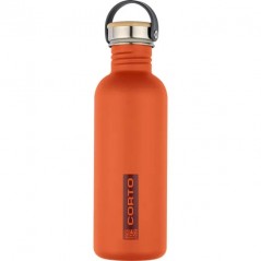 Gourde Acier Bouchon Bambou-1L Corto