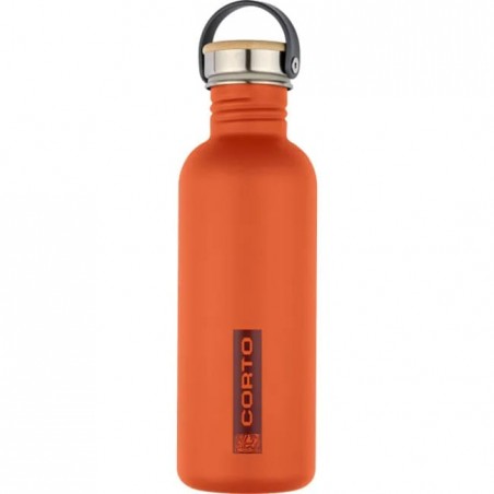 Gourde Acier Bouchon Bambou-1L Corto