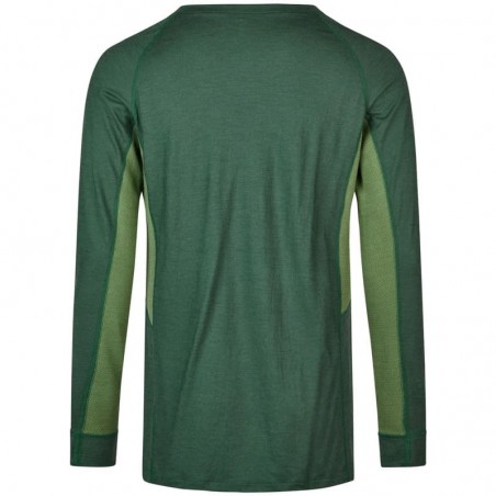 T-shirt de sport mérinos femmes à manches longues col rond
