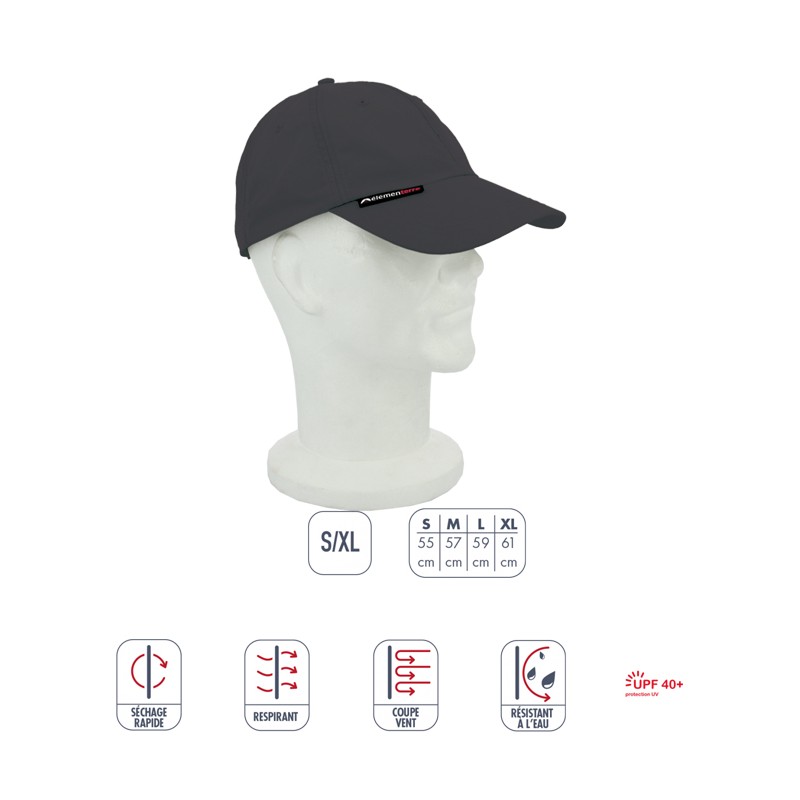 Casquette ibis antracyte