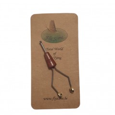 Porte bobine céramique bois petit Fly Scene